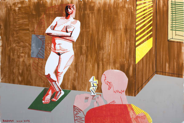 Alexandru Rădvan, Pygmalion-The Artist and the Model, 2015