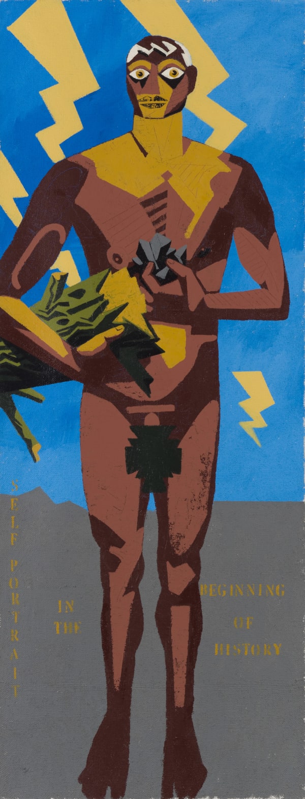 Alexandru Rădvan, Self-portrait in the Beginning of History, 2019