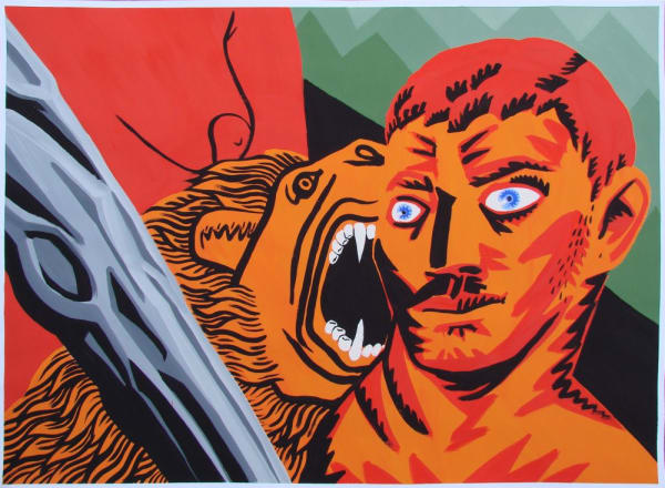 Alexandru Rădvan, Hercules after Carracci II, 2014