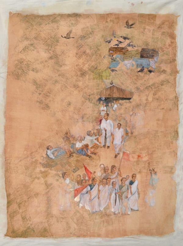 Sharmi Chowdhury, The Land May Erase From The Soul Of Its Inhabitants When It Is Torn Apart III, 2024
