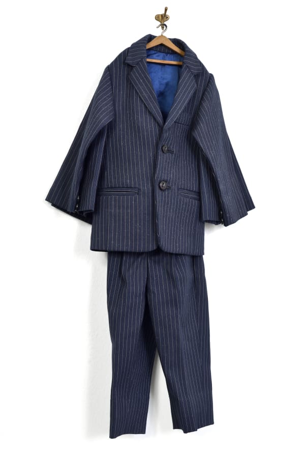 Alexander Gorlizki Small Suit, Big Dreams, 2024 Fabric 43 x 35 x 2 cm
