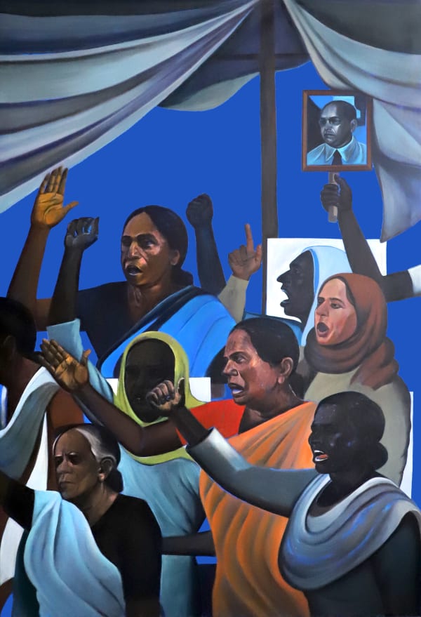 Vikrant Bhise, From the Rising Protest series, 2022