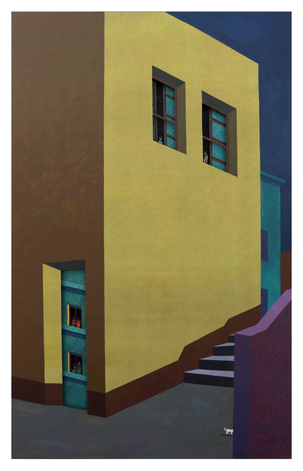 Digbijayee Khatua, Between the walls- XIV, 2022