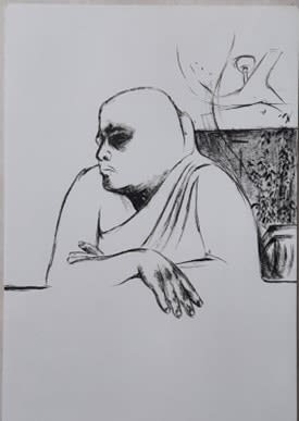 Rumit Donga, Drawing, 2022