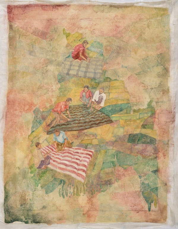 Sharmi Chowdhury, The Land May Erase From The Soul Of Its Inhabitants When It Is Torn Apart I, 2024