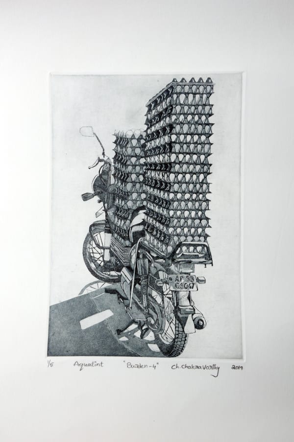 Chalapaka Chakravarthy, Burden - 4, 2019