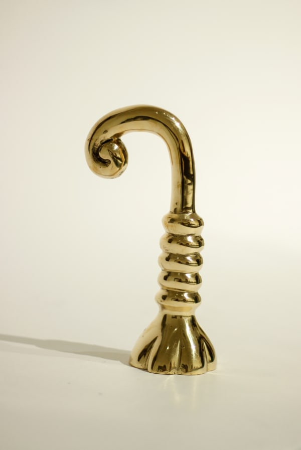 Alexander Gorlizki Fern, 2024 Brass 8.5 x 7.5 x 6.5 cm