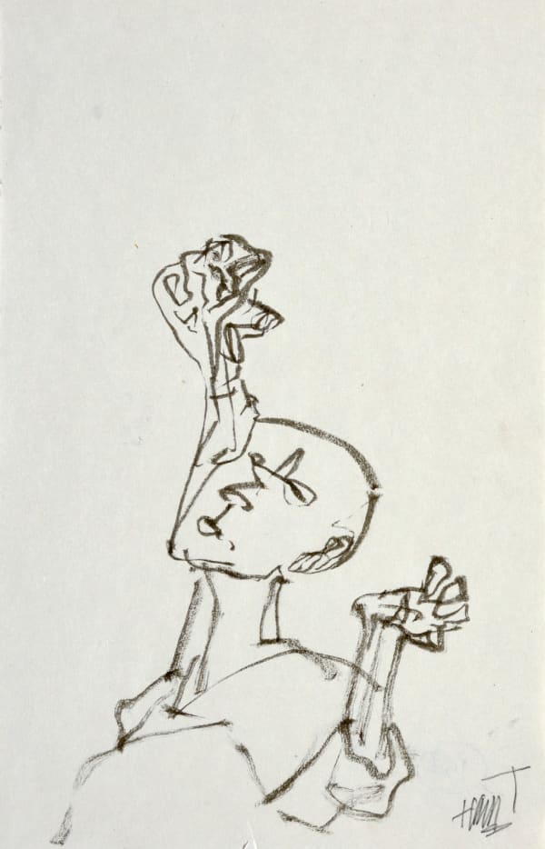 Himmat Shah Untitled , 2019-2022 Ink on paper 20.5 x 13.5 cm 8 x 5.3 in