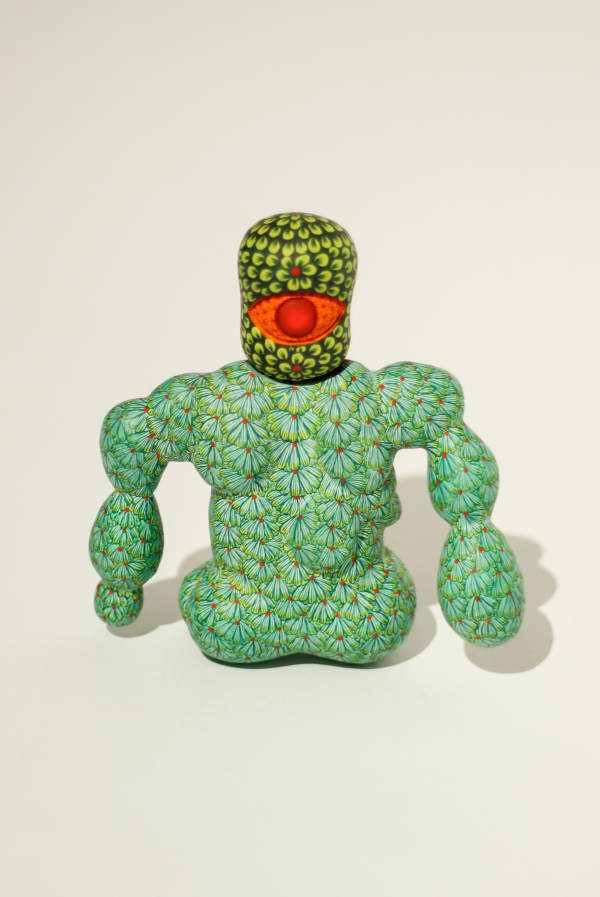 Alexander Gorlizki What Did I do Wrong?, 2024 Pigment on wood 15.5 x 14.5 x 5 cm