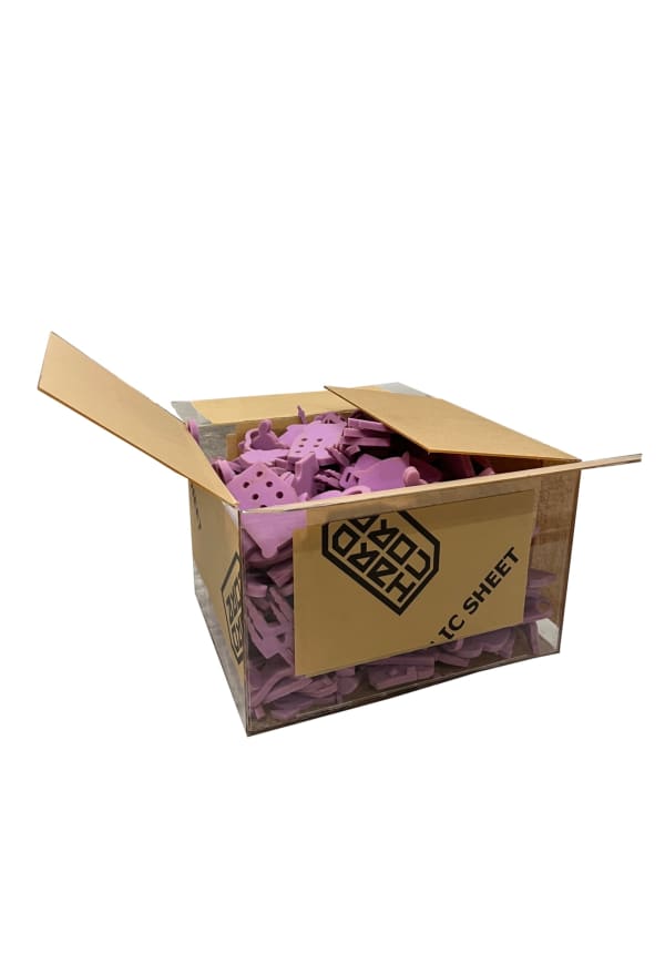 Anikesa Dhing Shipped, 2023 Acrylic sheets and foam 88.9 x 83.8 x 61 cm 35 x 33 x 24 in