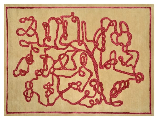 Alexander Gorlizki Untitled 3, 2024 Wool and viscose 96 x 72 in