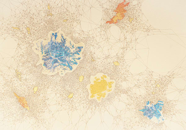 Dhara Mehrotra, Of warps and wefts V , 2021