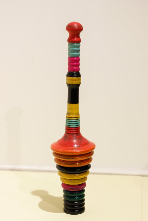 Alexander Gorlizki Plunger, 2024 Lacquer on wood 51.5 x 12.5 x 12.5 cm