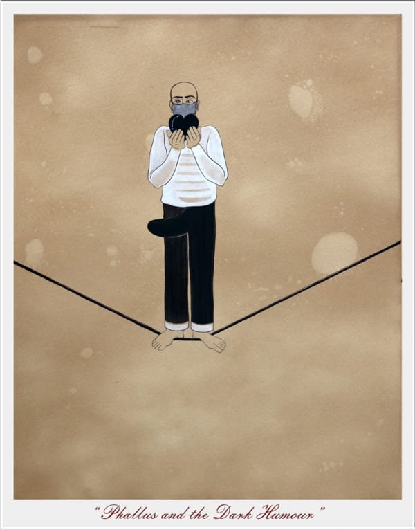 Abhishek Narayan Verma, Funambulist : Story of A Dynamic Equilibrium (Set of 17), 2020