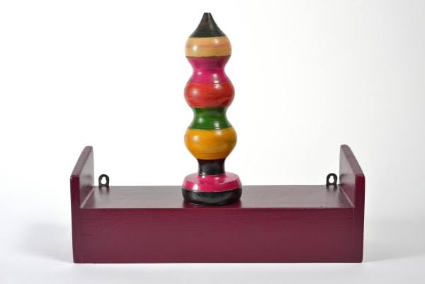 Alexander Gorlizki Ultra, 2024 Lacquer on wood 24 x 8 x 8 cm