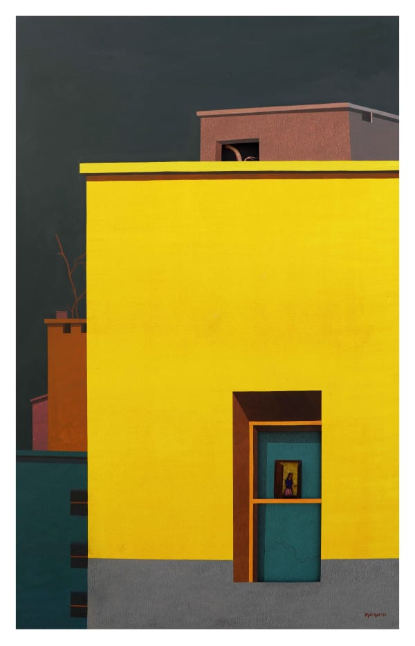 Digbijayee Khatua, Between the walls- IX, 2022