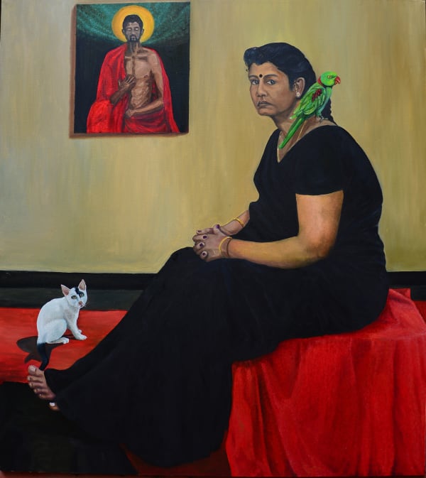 Tito Stanley SJ, Portrait of my Mother, 2019