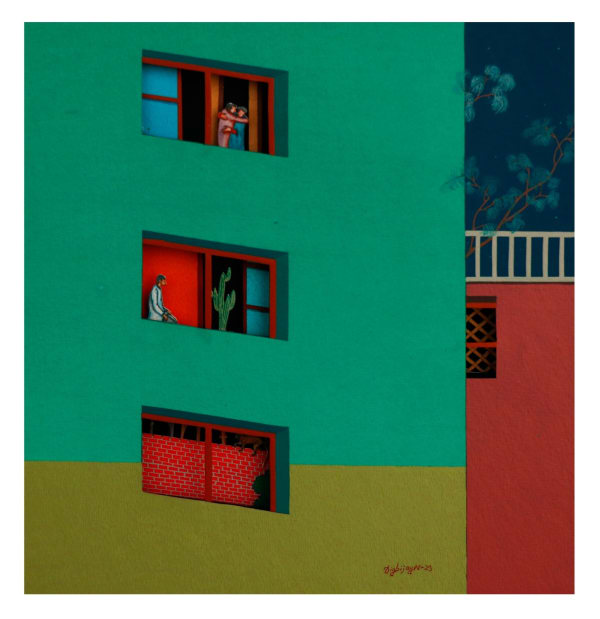 Digbijayee Khatua, Constructive walls 2, 2023