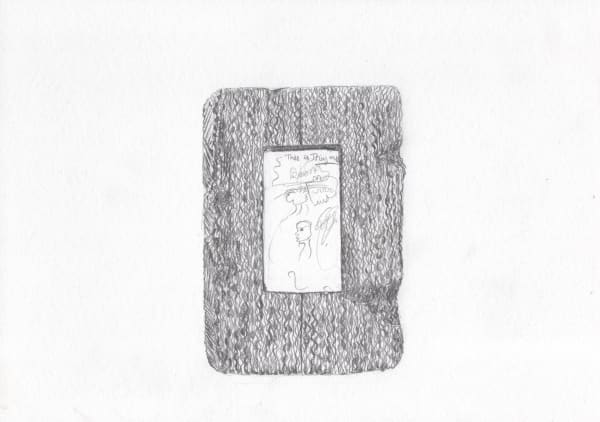 Meet Varvada Object Study 12 (Metamorphosis within the construction sites at Studio II), 2022 Drawing on paper 14.7 x 21.1 cm 5 3/4 x 8 1/4 in