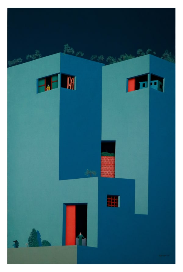 Digbijayee Khatua, Shadow on the Wall, 2023