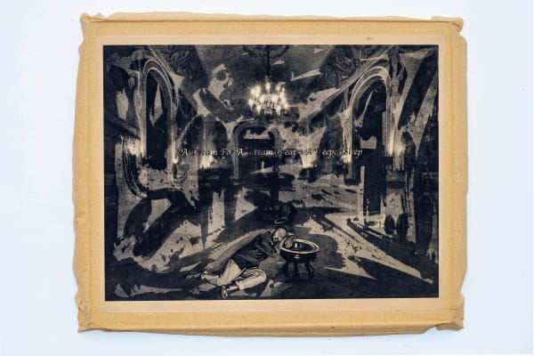 Abhishek Narayan Verma, Black Stars Are Shining Very Bright I (H), 2023