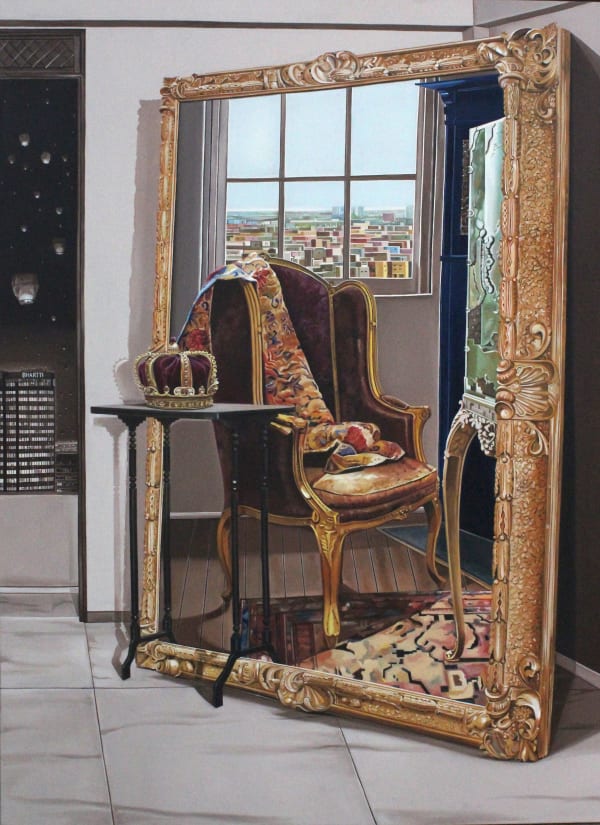 Bhartti Verma Through the eyes of the beholder II, 2020 Oil on canvas 121.9 x 91.4 cm