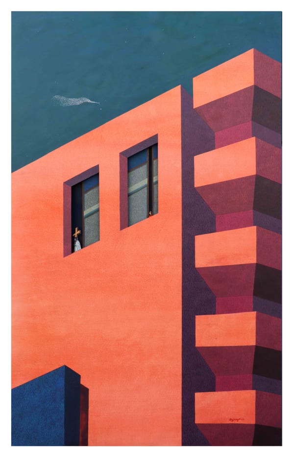 Digbijayee Khatua, Between the walls- I, 2022
