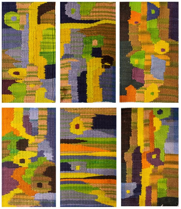 Anshu Singh, Cotton Thread Tapestry, 2011