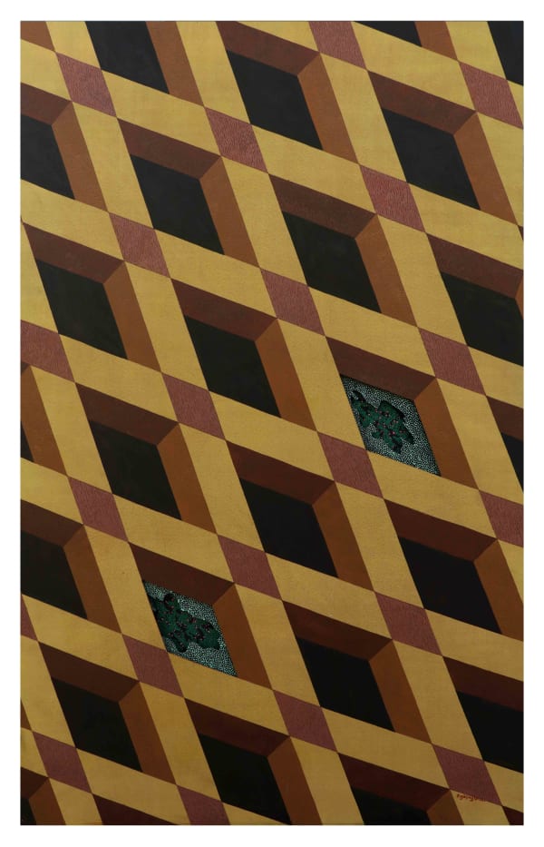 Digbijayee Khatua, Between the walls- XVIII, 2022
