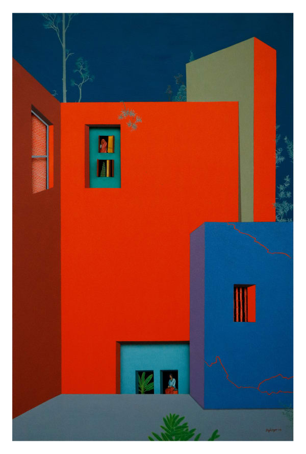 Digbijayee Khatua, The Wall II, 2023