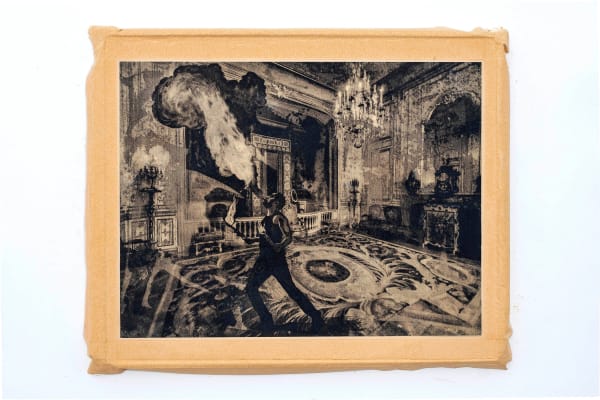 Abhishek Narayan Verma, Black Stars Are Shining Very Bright I (P), 2023