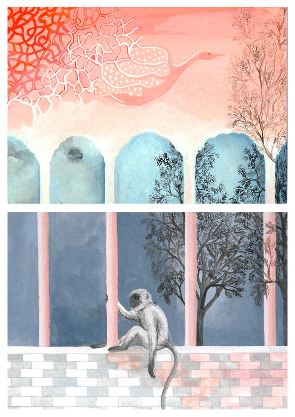 Malavika Rajnarayan, A Song in Asides- II, 2021