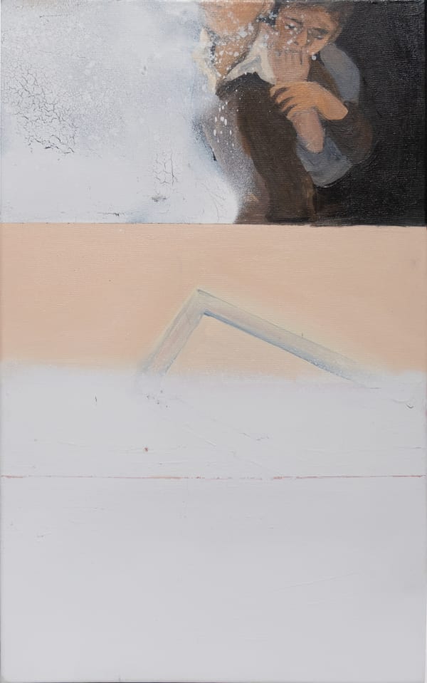 Tehmeena Firdos Holy Month is Coming, 2025 Acrylic on Canvas 40.7 x 25.5 cm 16 x 10 in