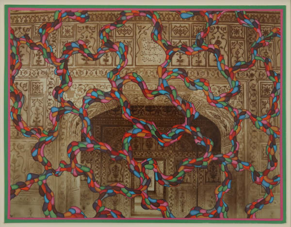 Alexander Gorlizki Mumtaz Mahal, 2024 Pigment on photograph 20.3 x 26.7 cm 8 x 10 1/2 in