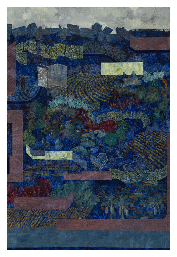 Puja Mondal, Listening to the grasshoppers III, 2024