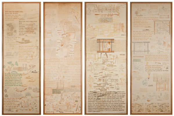 Nilima Sheikh, Rozgari 1, 2, 3, 4