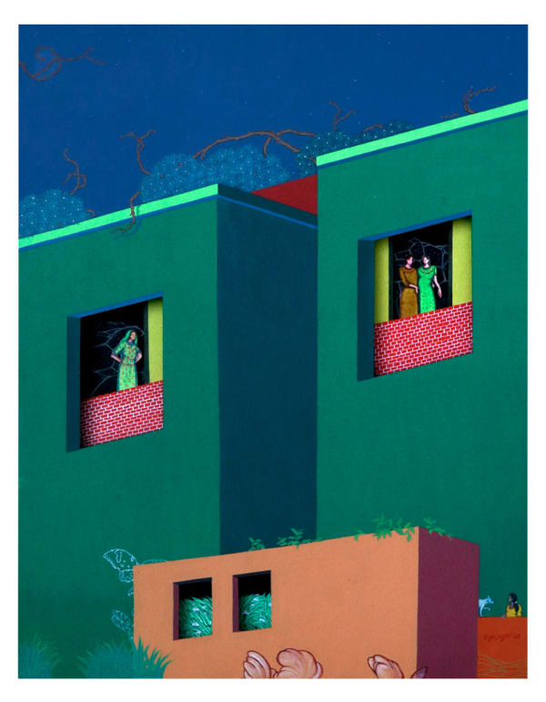 Digbijayee Khatua, Every Window Has a Story-IX, 2025