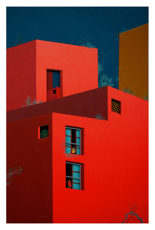 Digbijayee Khatua, Between the Window, 2023