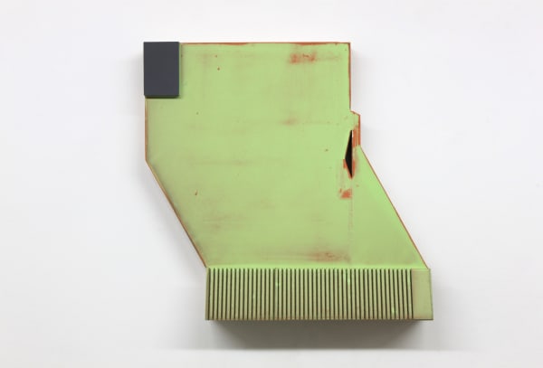 Molly Thomson, Untitled (restless painting with gap)