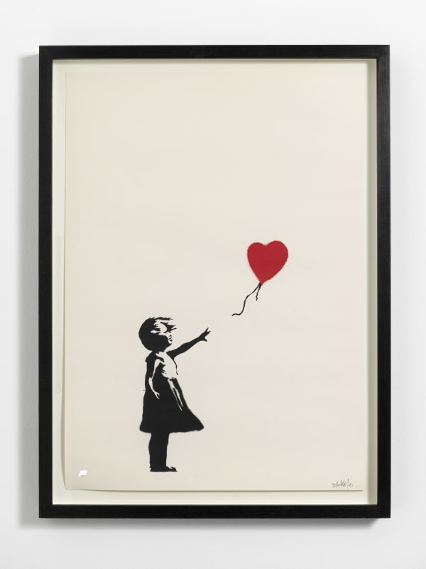 Banksy, Girl with Balloon (Signed), 2005