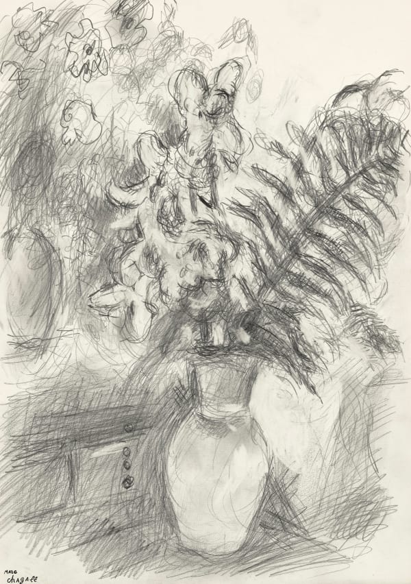 Marc Chagall, Intérieur aux bouquets, c.1978-80