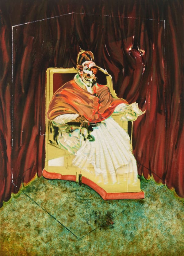 after Study for Portrait of Pope Innocent X after Velasquez (1965)