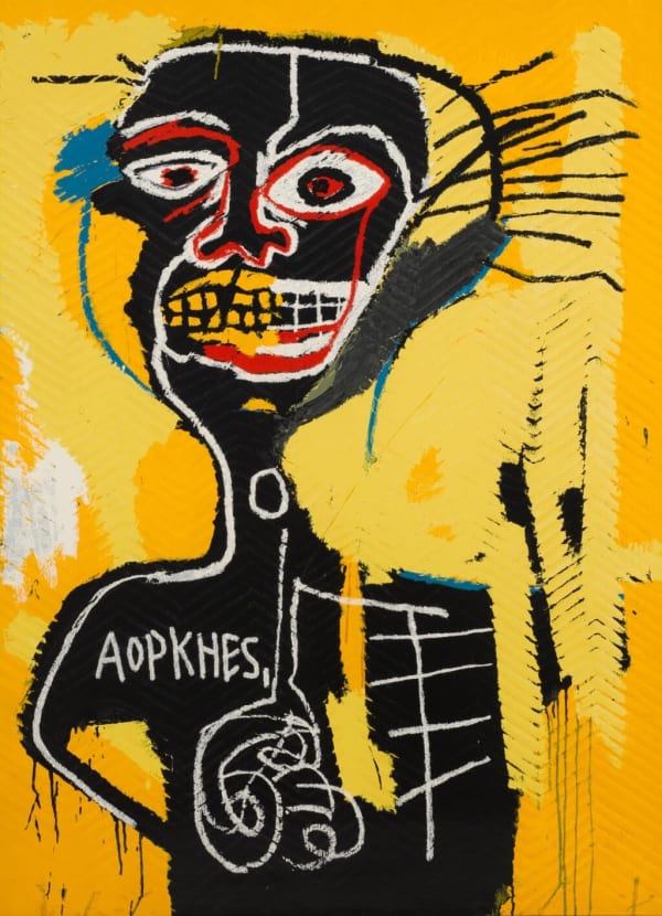 Jean-Michel Basquiat, Cabeza, 2005