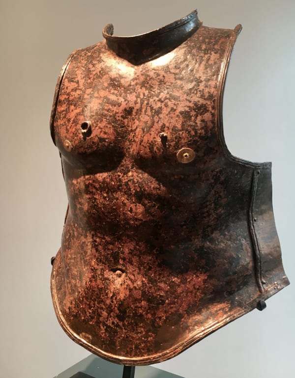 Antiquity, Extremely Rare Greek Iron Cuirass, 5th-4th century B.C.