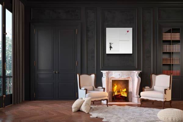 Banksy, Girl with Balloon (Diptych), 2005