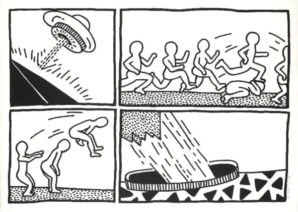 Keith Haring, The Blueprint Drawings, 1990