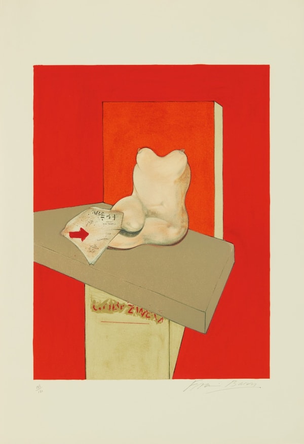 after Study of a Human Body after Ingres (1982)