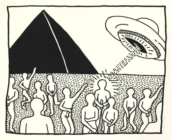 Keith Haring, The Blueprint Drawings, 1990