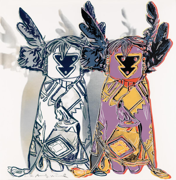 Andy Warhol, Kachina Dolls (F & S II.381), 1986