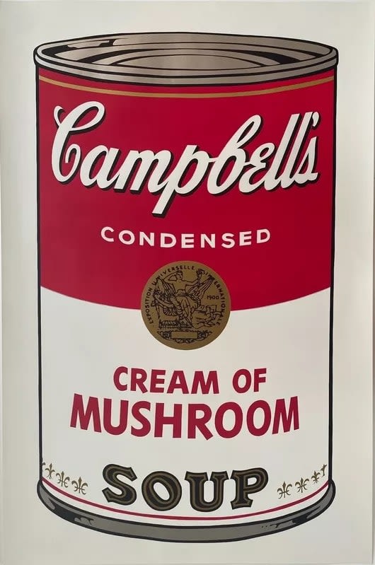 Andy Warhol, Cream of Mushroom (F&S II.53), 1968